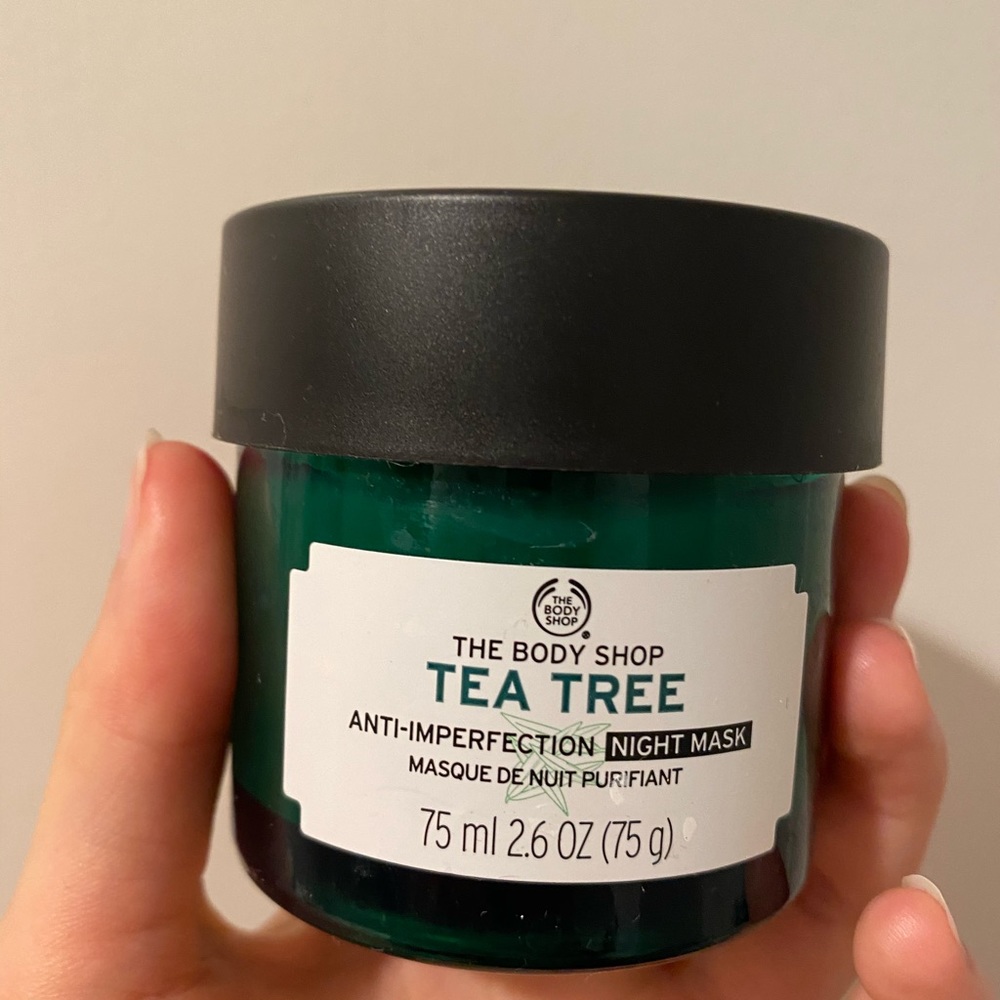 The body shop tea tree mask